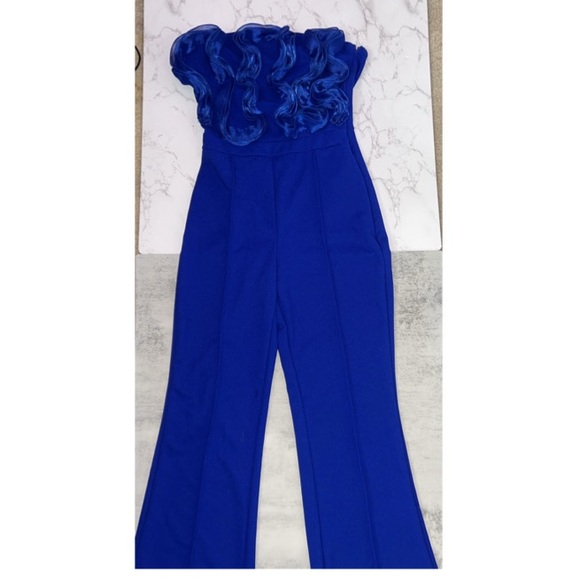 Shein Blue Jumpsuit - Picture 5 of 9